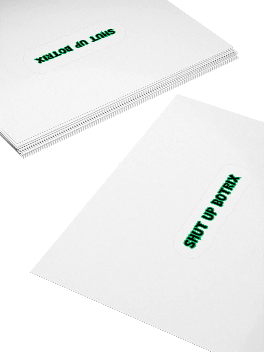 Rebel Green Kiss Cut Stickers product image (8)