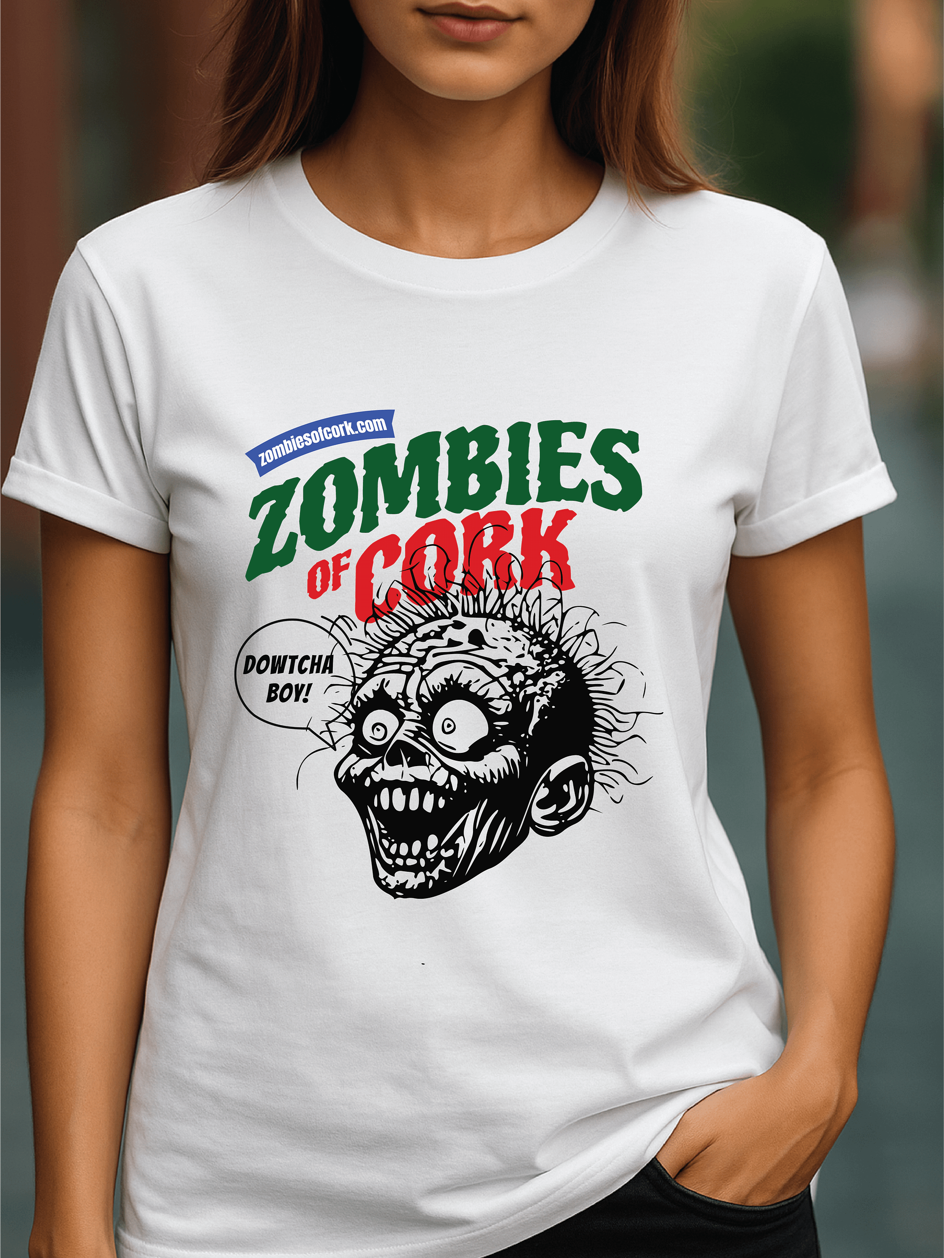 “Dowtcha Kid!” – Original Zombie Tot Logo Tee product image (1)