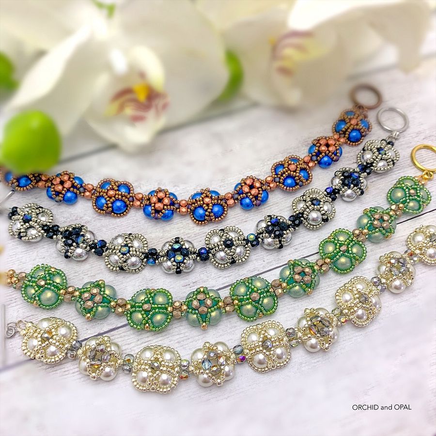 Digital Beading Pattern – South Seas Pearl and Seed Bead Bracelet product image (2)