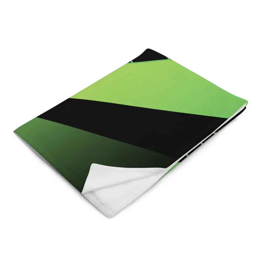 MSLA Green Throw Blanket product image (2)