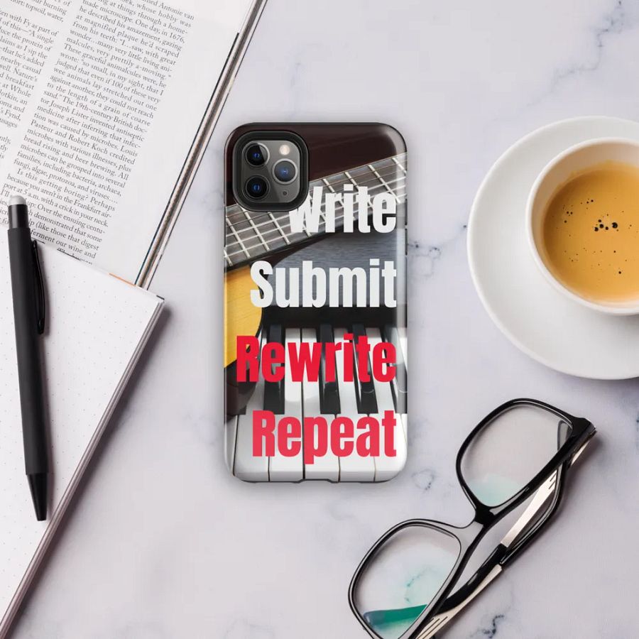 'Write Submit Rewrite Repeat' Inspirational iPhone Tough Case product image (71)