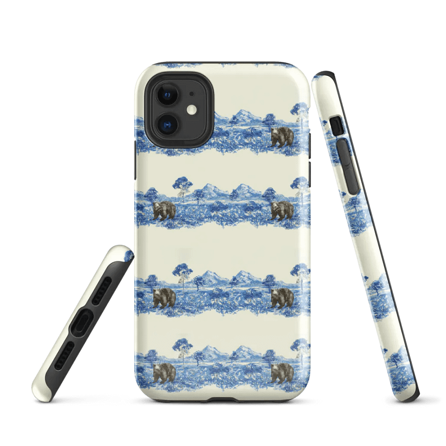 Prairie Bears Full Print Tough Case for iPhone product image (1)