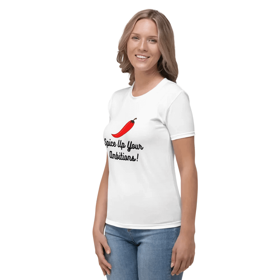 Spice Up Your Ambitions! Women's Crew Neck T-Shirt product image (3)