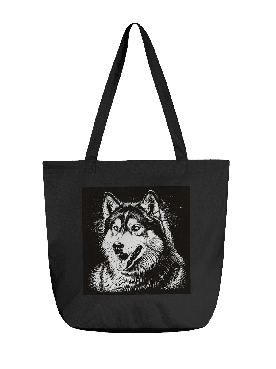 Alaskan Malamute Pencil Sketch Tote Bag product image (1)
