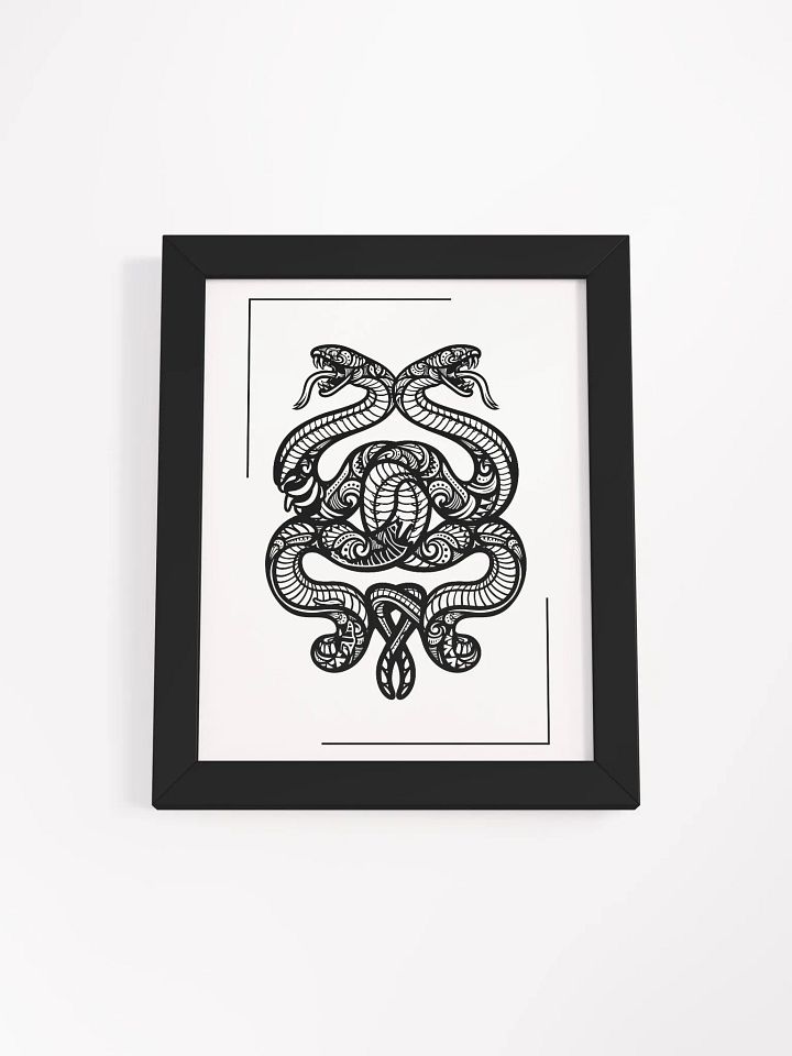 Imporcitor's Entwined Serpents Eco-Friendly Matte Poster product image (4)