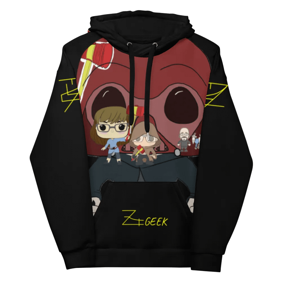 Dorn Geek Wars All Over Hoodie 1 product image (12)