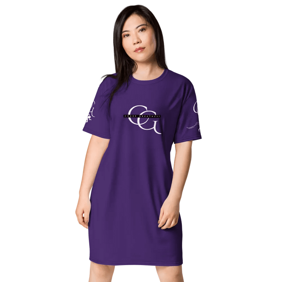 CG Purple T- Shirt Dress product image (1)