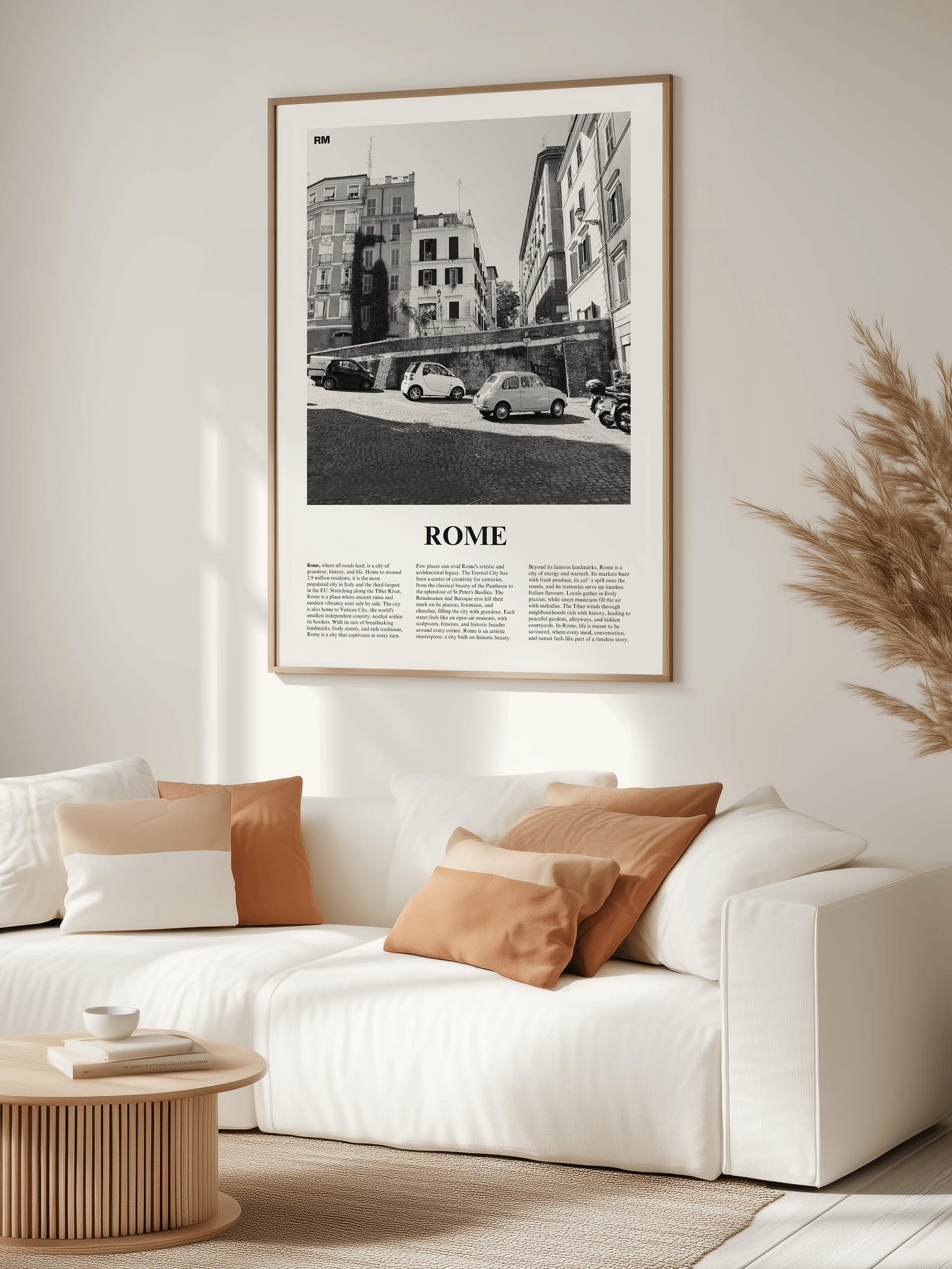 Rome 06 Newspaper Poster | Framed product image (3)