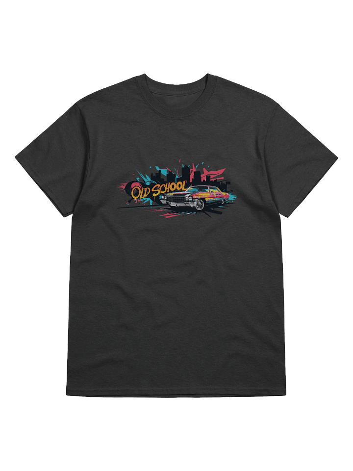 Old school car T-shirt product image (1)