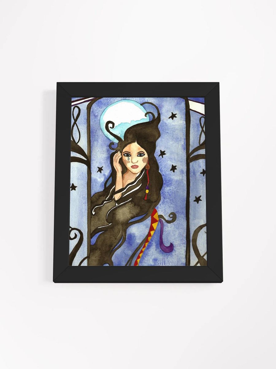 Kuutar Goddess Of The Moon Framed Print product image (3)