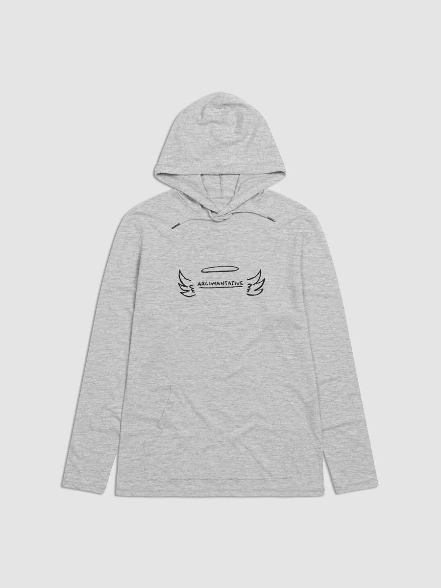 ANGELIC printed unisex lightweight hoodie product image (2)
