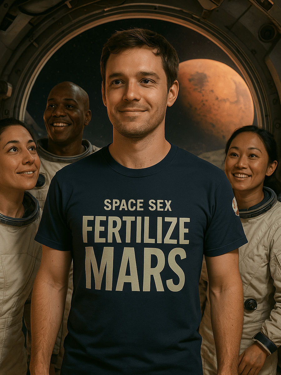 Let's Fertilize Mars Tee product image (65)