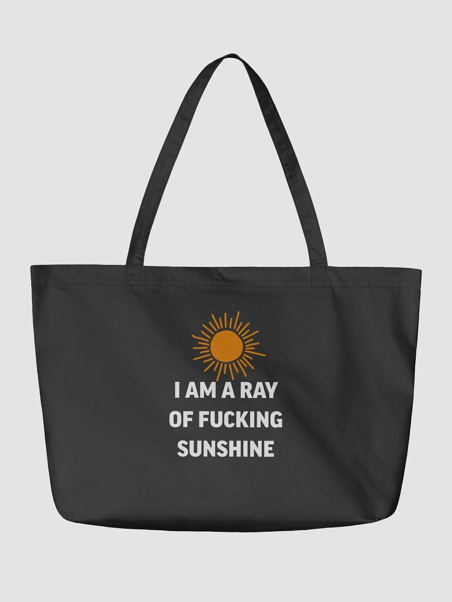 I am a Ray of Fucking Sunshine - Cotton Tote Bag product image (4)