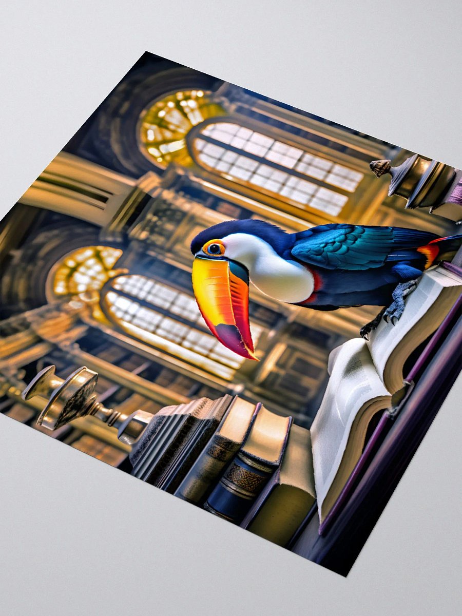 Toucan On The Books Sticker product image (3)