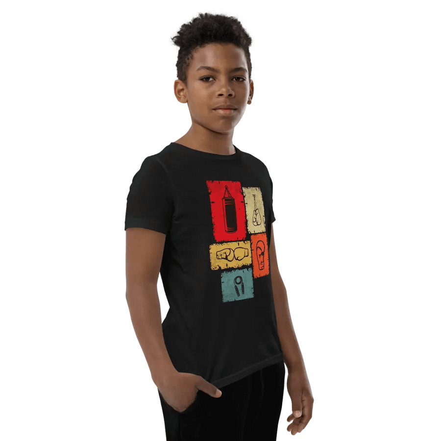 Grunge Boxing-Youth Cotton Tee product image (9)