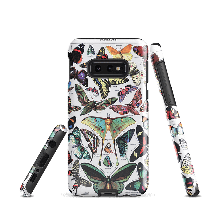 Butterflies Tough Case for Samsung® - Papillons by Adolphe Millot product image (3)