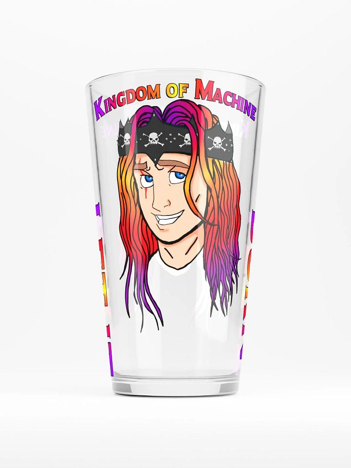 evil king pint glass product image (2)