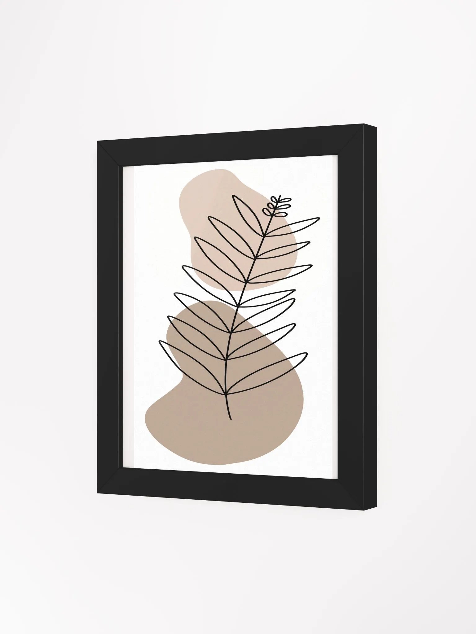 Modern Botanical Branch Framed Poster product image (22)