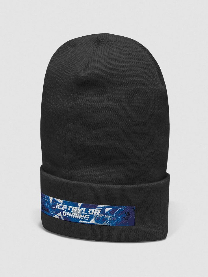 Electric Blue Lightning Beanie product image (2)