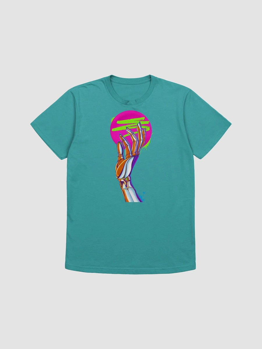 Chrome Dreams Synthwave Hand Drawn T-Shirt product image (2)