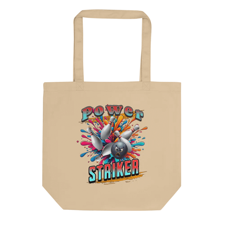 Power Striker Bowling Ball Tote Bag product image (1)