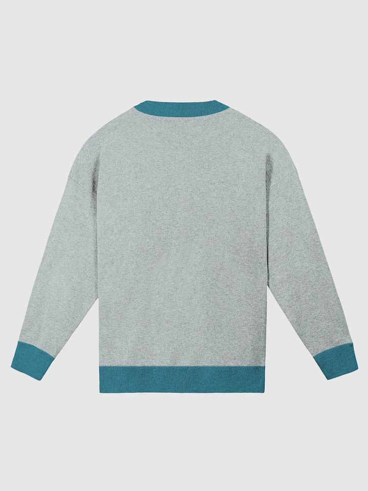 FFS, I'm autistic. (lg. design, duotone teal) knitwear relaxed crewneck product image (2)