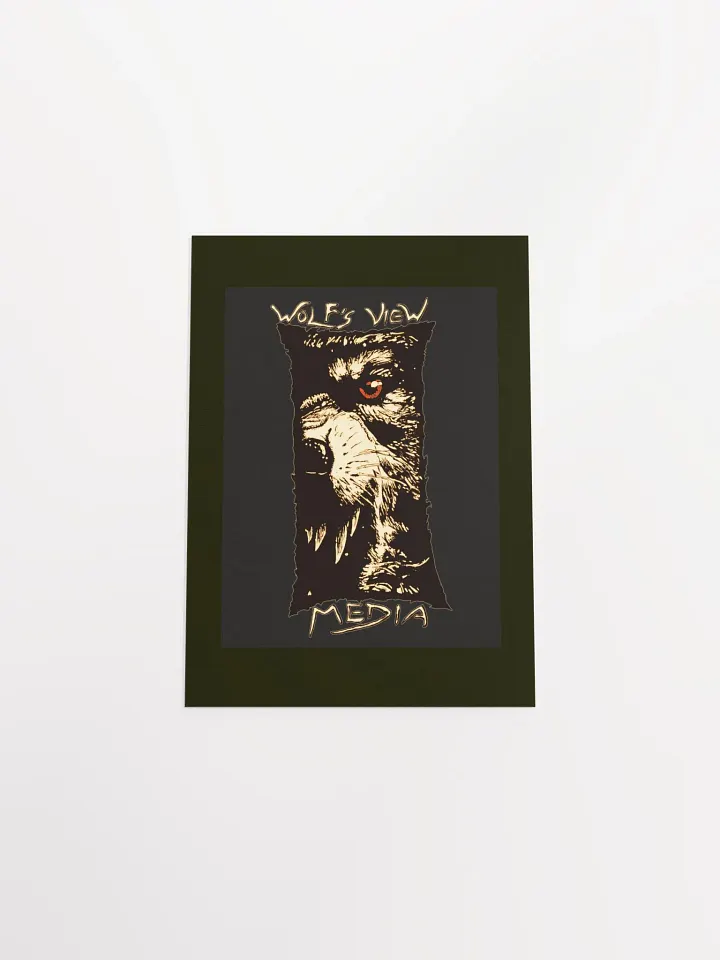 Snarling Wolf Logo- Print product image (1)