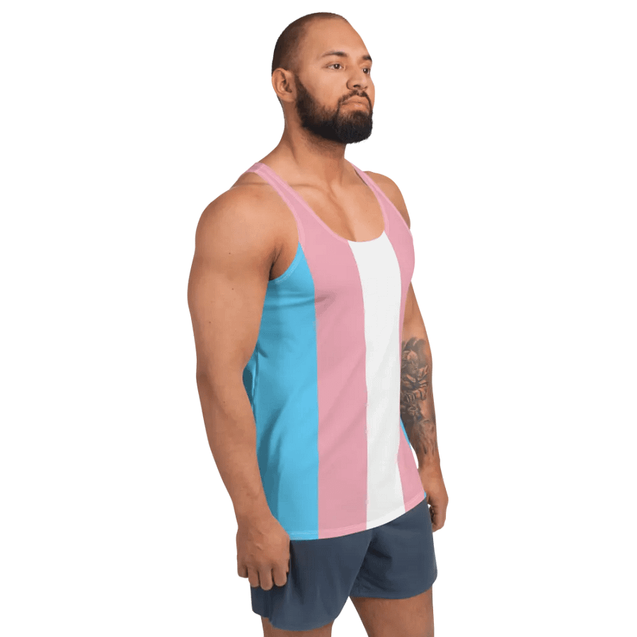 Trans Pride Flag - All-Over Print Tank product image (12)