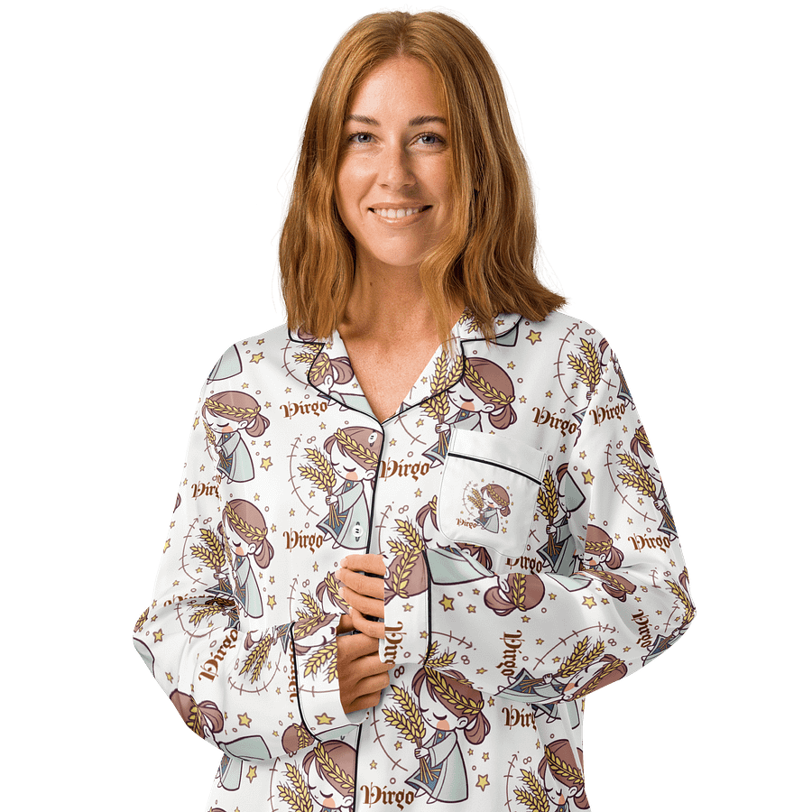 Zodiac Virgo Dreams Women's Pajama Top product image (4)