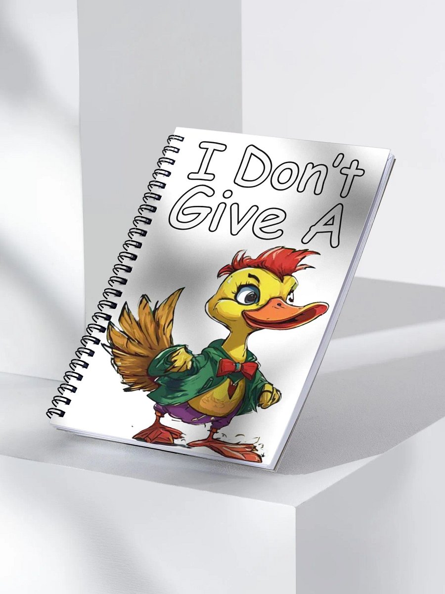 I Don't Give A Duck - Notebook product image (3)