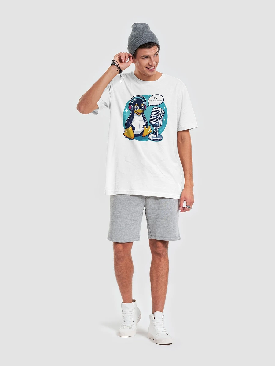 Tux Podcaster Logo Tee - Light Colors product image (34)