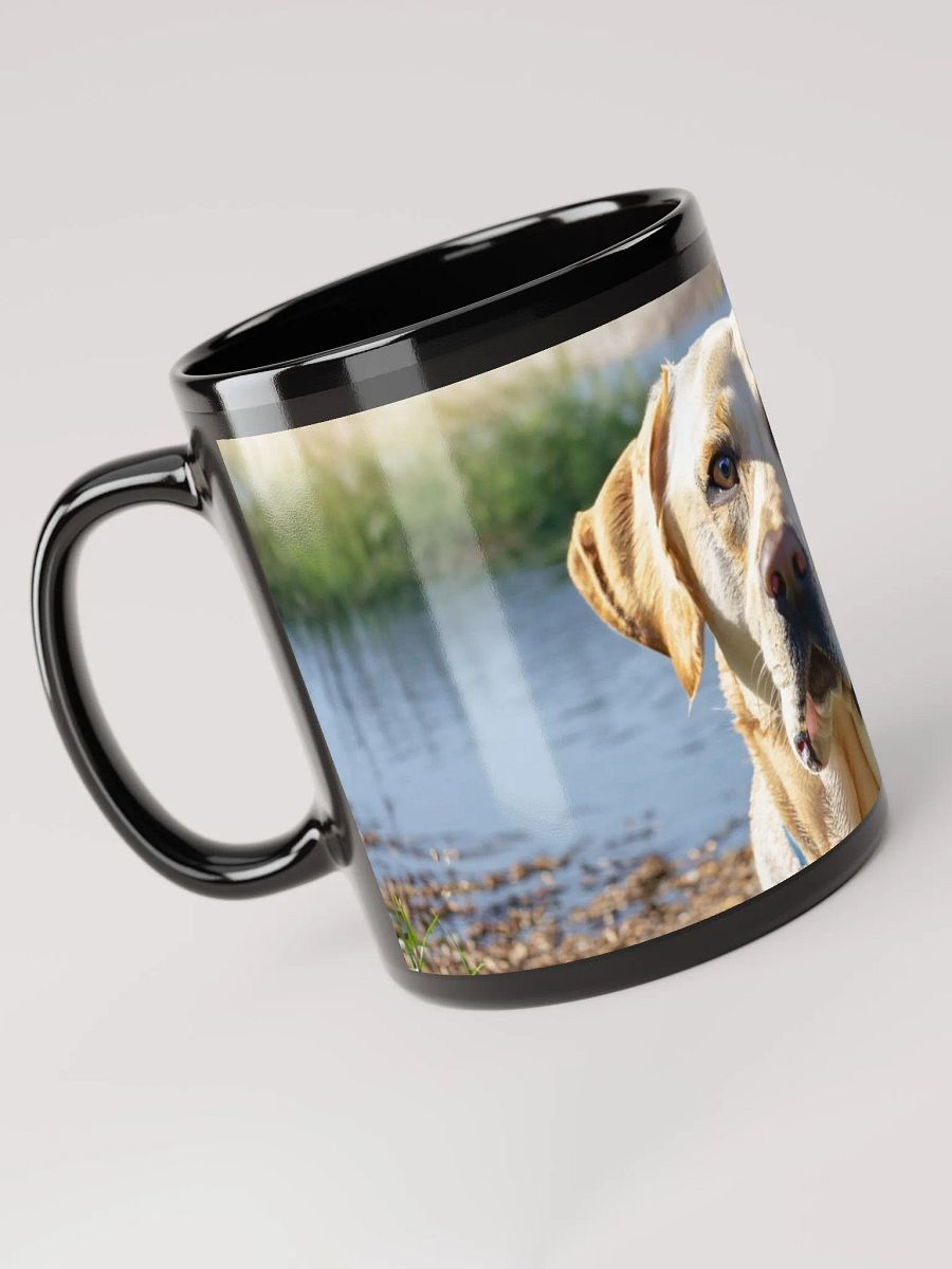 Black Glossy Mug for Dog Lovers and Nature Enthusiasts product image (5)