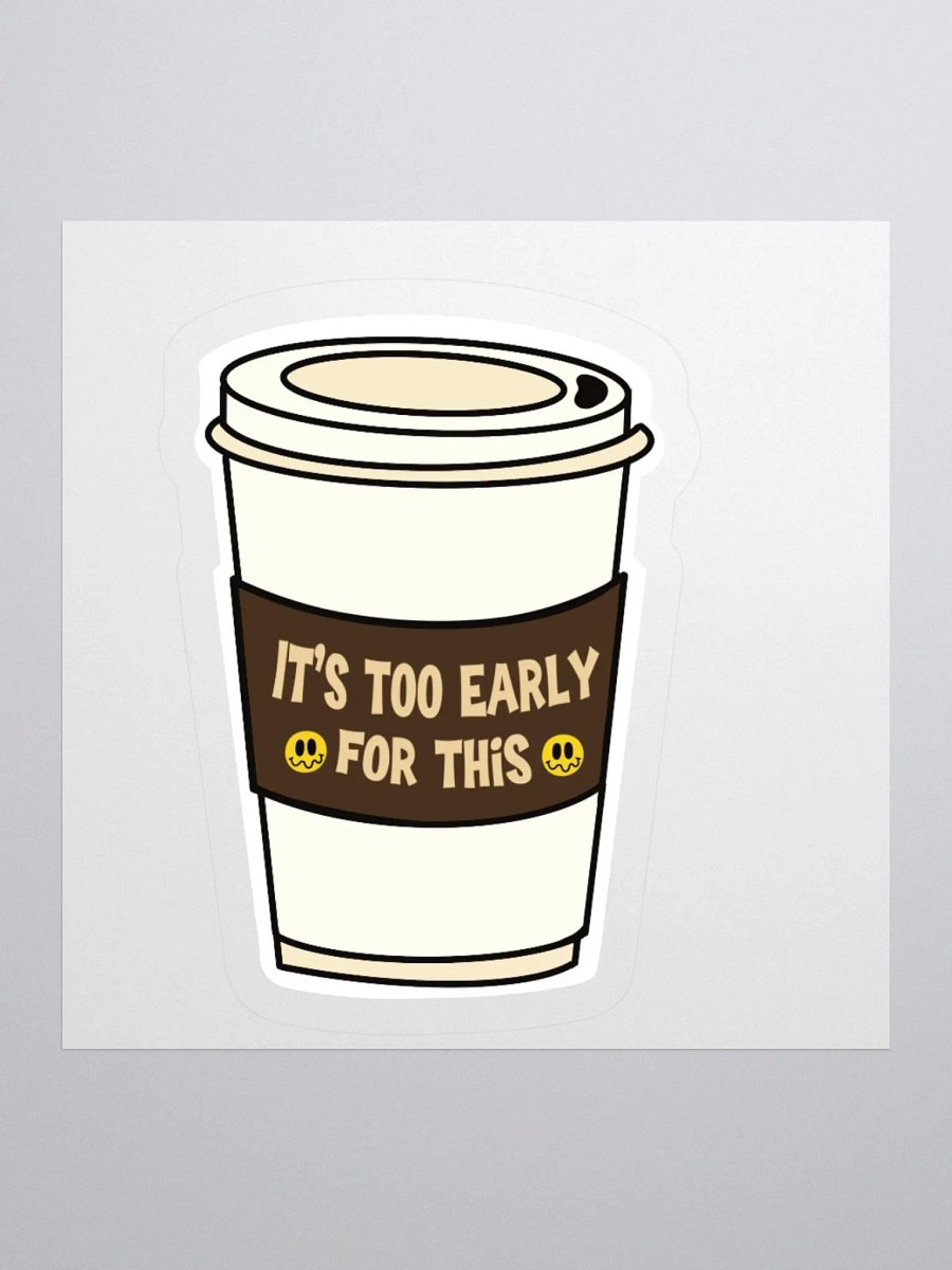 Early Morning Vibes Sticker Set product image (7)