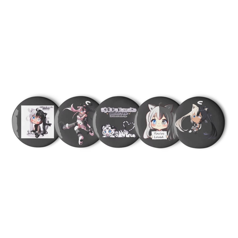 Pin Button - Limited Edition Collection #1 (Black) product image (5)