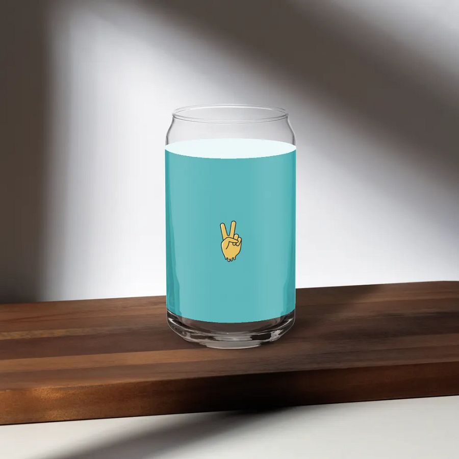 Peaceful Cheers Can-Shaped Glass product image (35)