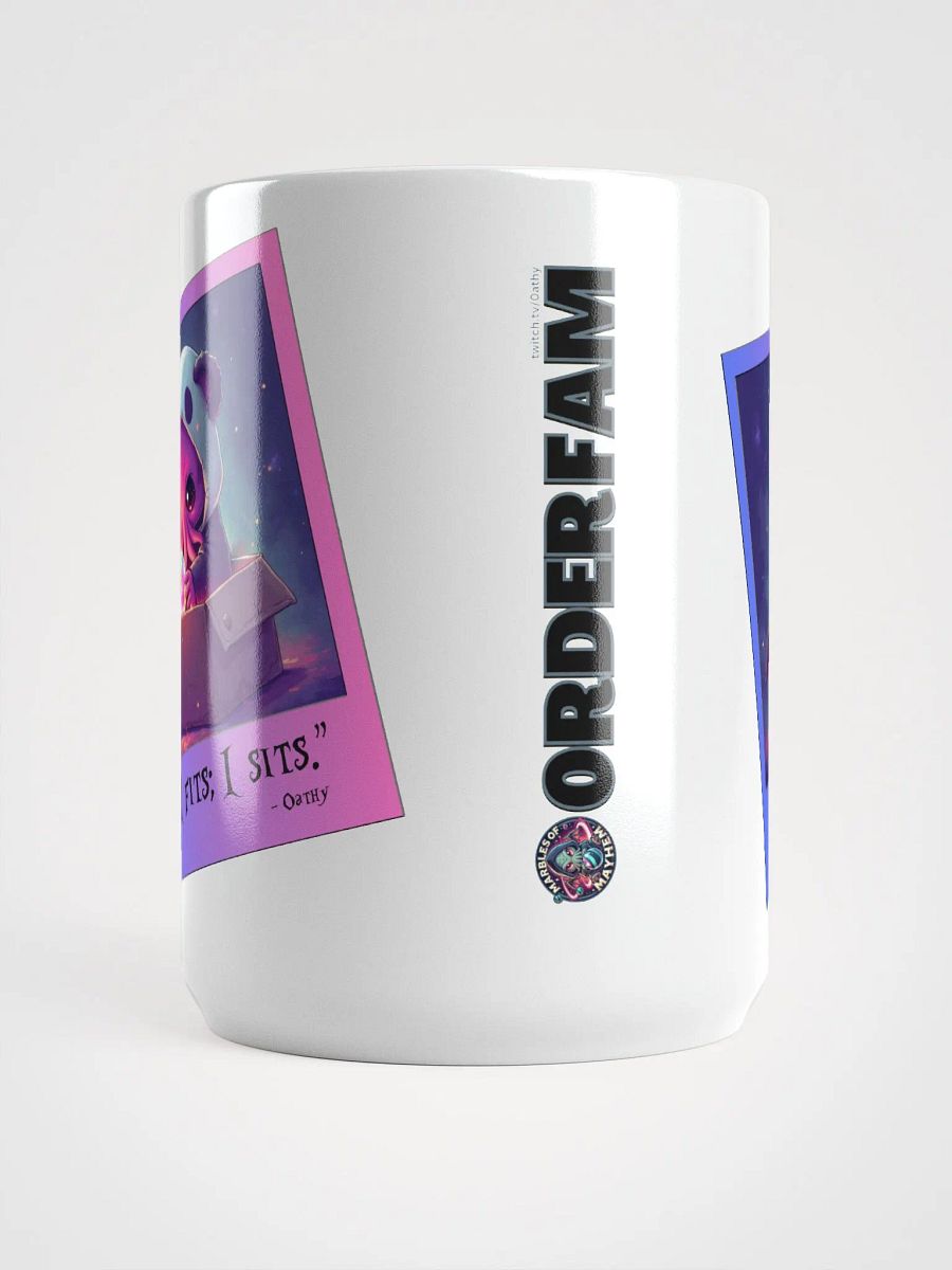 If I Fits; I Sits! White Mug product image (5)