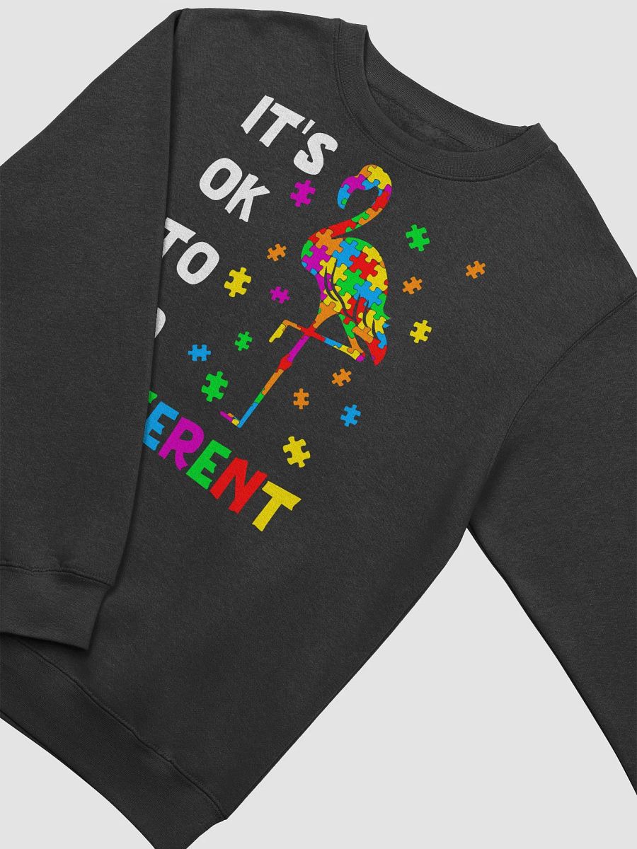 Flamingo Puzzle Premium Crewneck Sweatshirt product image (2)