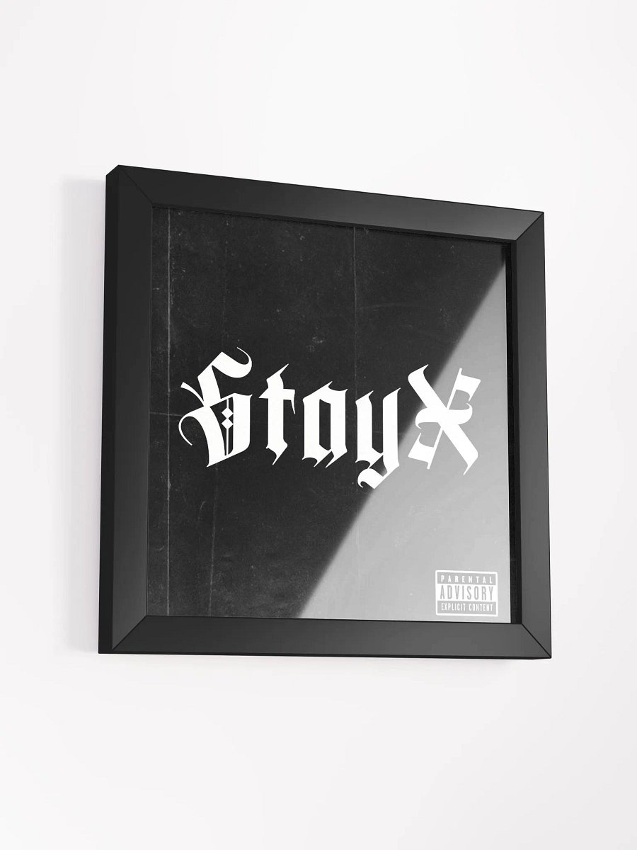 StayX LP- Faux Album Framed Print product image (2)