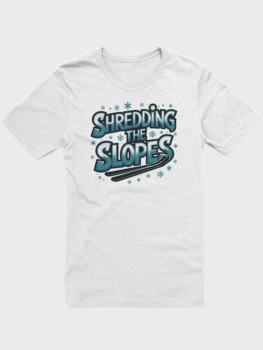 “SHREDDING THE SLOPES” t-shirt product image (1)