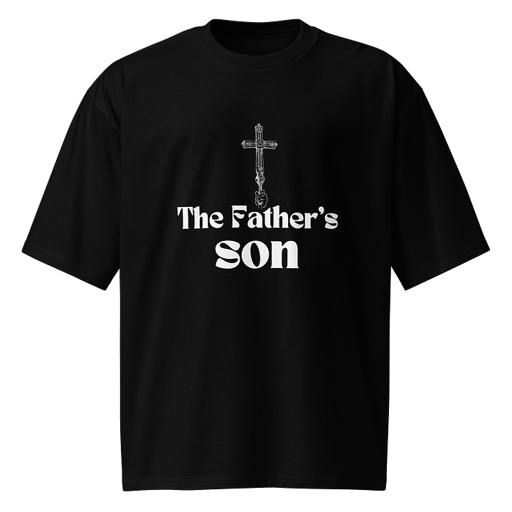 The Father's Son Cross Oversized Tee product image (1)