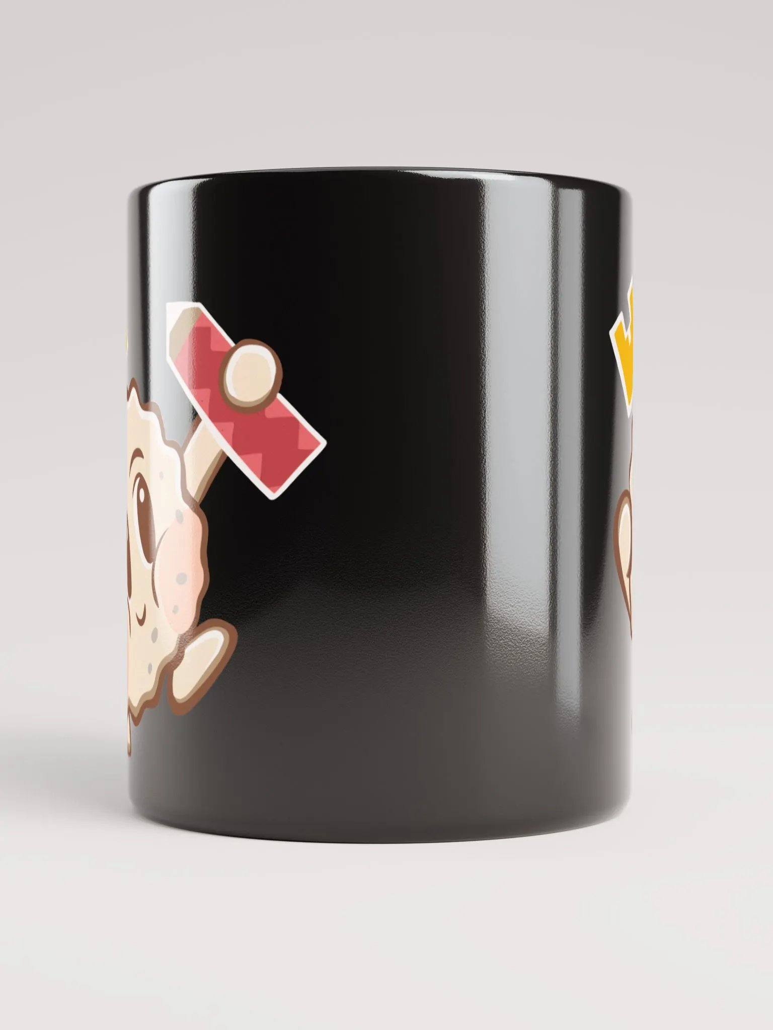 Mattzah Mug (Glossy) - Black product image (2)