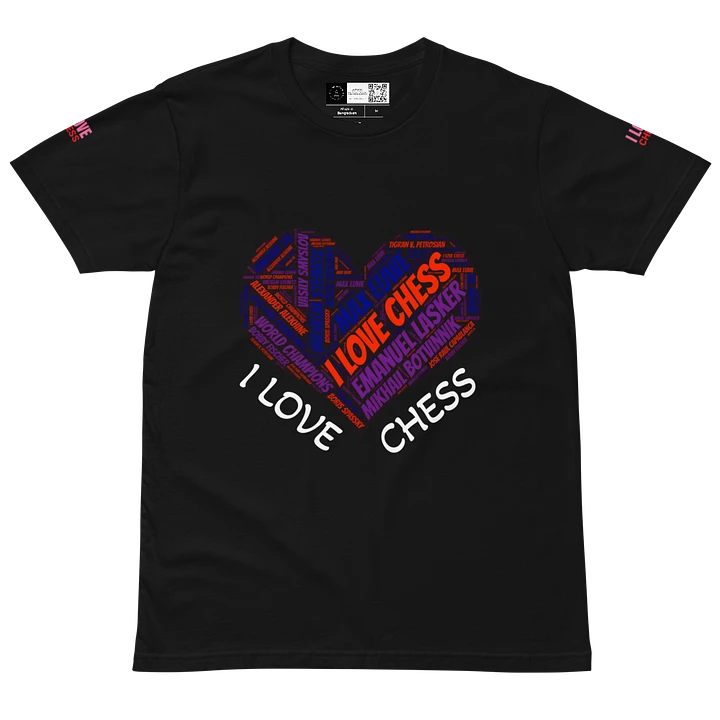 I Love Chess T-Shirt product image (2)