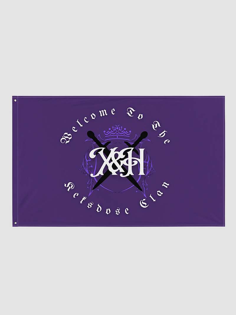 'Welcome To The Keksdose Clan' AllOver Flag