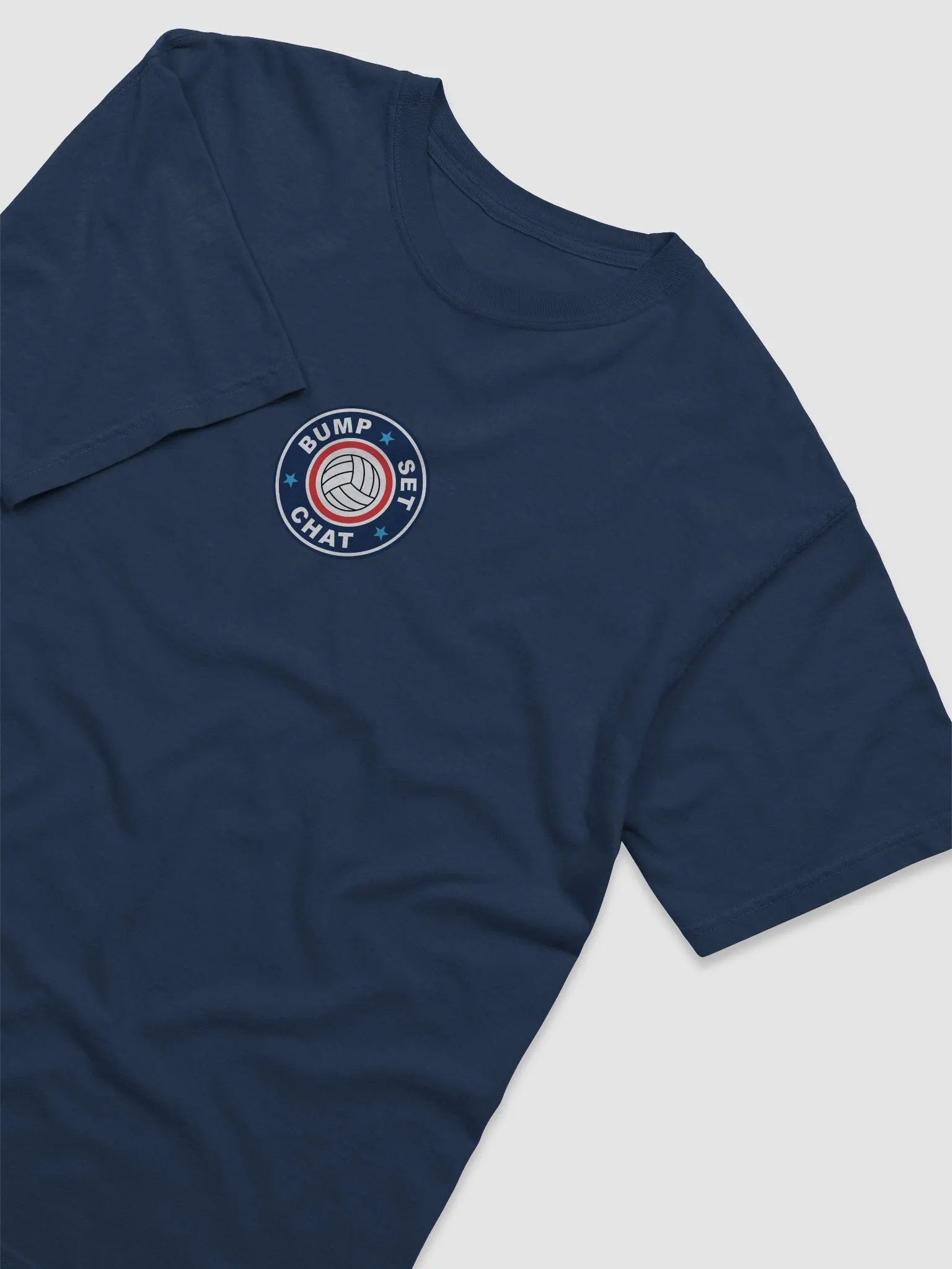 Special Anniversary UCONN THEME - Bump Set Chat Volleyball Logo T-Shirt product image (4)