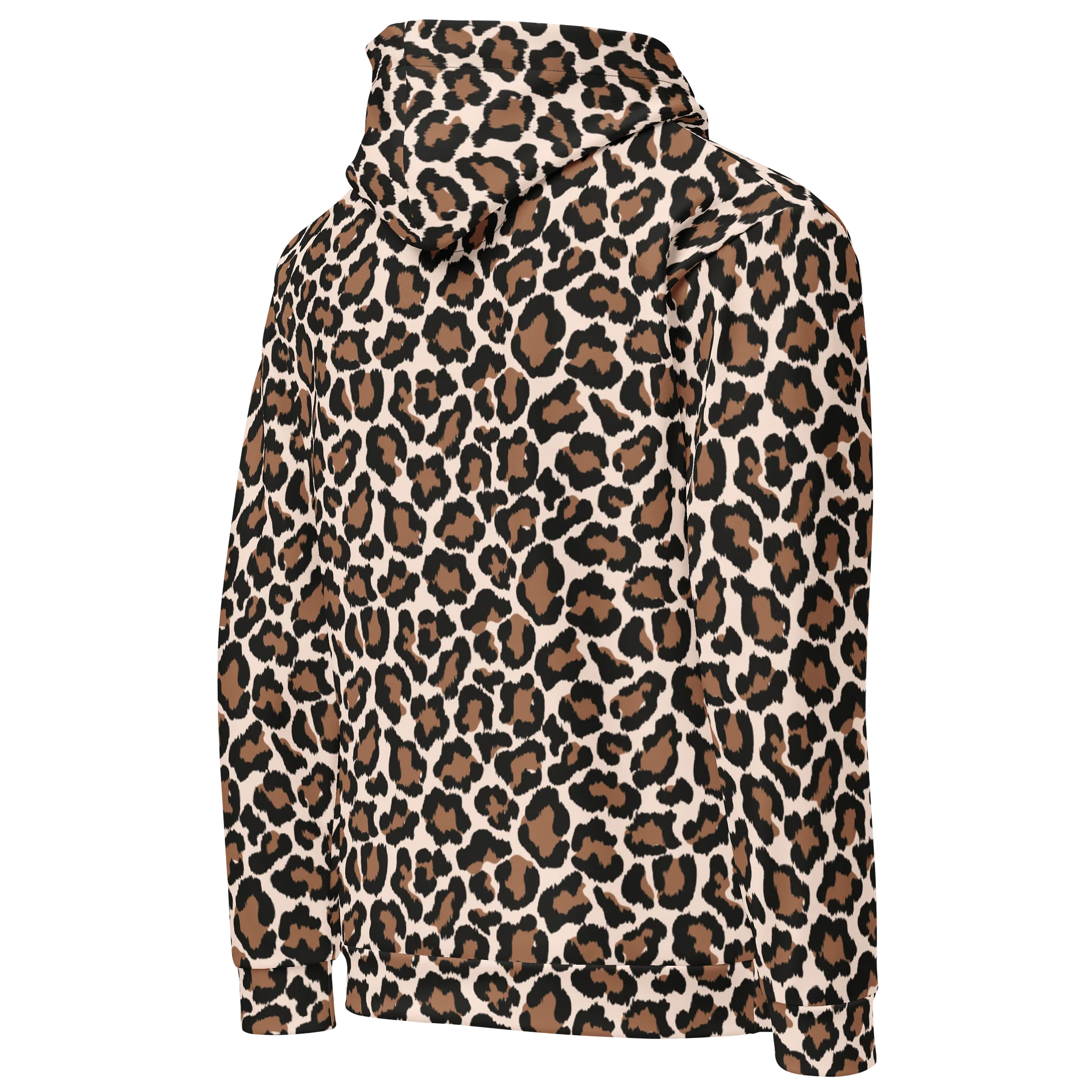 Stylish Leopard Print Hoodie for Animal Skin Enthusiasts product image (5)