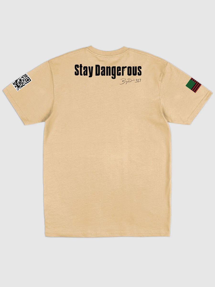 BigDre357 STAY DANGEROUS QR CODE T-SHIRT product image (3)