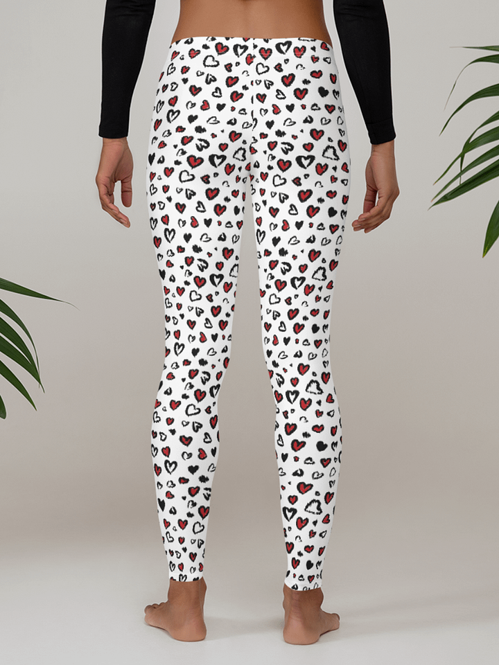 Multi Hearts Leggings product image (1)