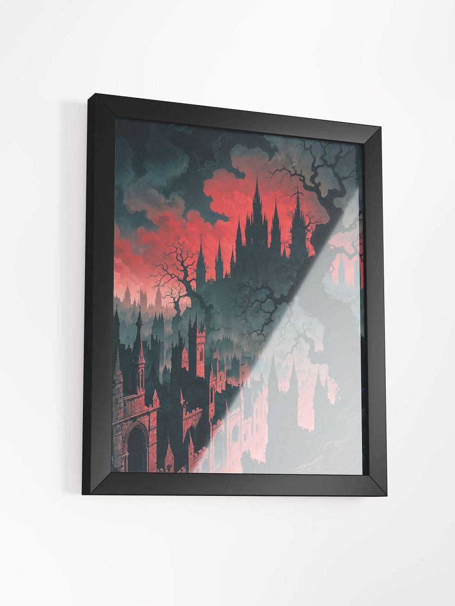 Crimson Gothic Dominion Framed Print product image (13)