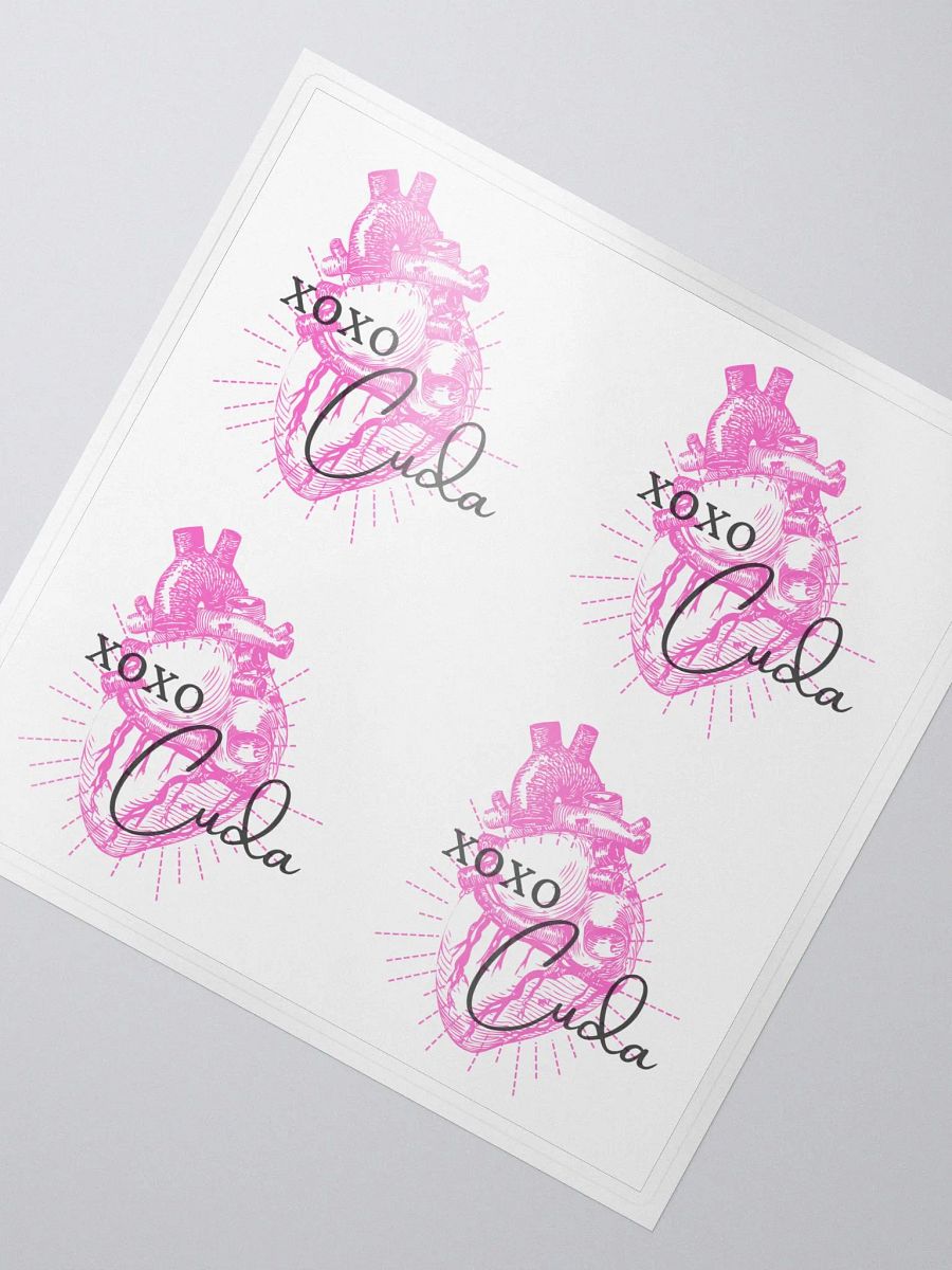 xoxo Cuda Sticker product image (4)