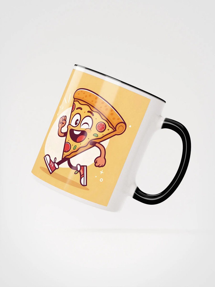 Energetic Pizza Slice Ceramic Mug product image (12)